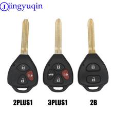 Пульт дистанционного управления для автомобильного ключа jingyuqin 10PS 4B, Сменный Чехол для Toyota Camry ключ для Toyota Camry, Avalon, Corolla Matrix RAV4 Venza Yaris 3 + 1 2024 - купить недорого