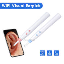 WiFi Endoscope Camera Mini Soft Cable Inspection Camara 5.5mm Earpick Borescope Visual Ear Cleaning Tool For iPhone IOS Android 2024 - buy cheap