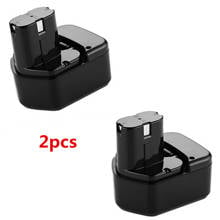 2pcs X Ni-MH 12V 3.0Ah Cordless Power tool Replacement Battery for Hitachi EB1230HL/EB1230R/EB1230X/324360/324361/324362 3000mAh 2024 - buy cheap