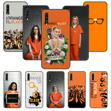 Phone Case For Samsung Galaxy A 50 51 71 70 7 5 10 20 30 40 41 21 S E Black Cover Shell Trend Coque Orange Is the New Black 2024 - buy cheap