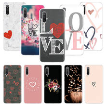 Love you Pink Heart Phone Case For Xiaomi Redmi Note 10 11 9 8 10S 11S 11T 11E Pro 9T 9S 8T 7 6 5 5A 4 5G Max Cover Coque 2024 - buy cheap