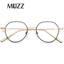 MUZZ metal retro optical eyeglass frame fashion women's Myopia Frames New Men full frame Prescription Spectacles Eyewear 2024 - buy cheap