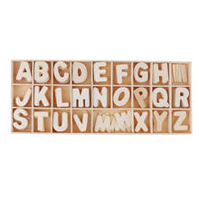 Prettyia Script Names Letters Words MDF Personalised Book Art Wooden Wood 2024 - buy cheap