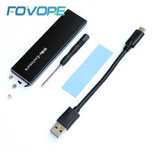 m.2 NVME USB 3.1 adapter case m.2 ssd nvme to usb adapter USB3.1 m2 enclosure for m2 2280 2260 2242 2230 SSD chip RTL9210 NEW 2024 - buy cheap