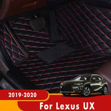 Alfombrillas de cuero Artificial para coche, accesorios para Interior de automóviles, almohadillas para los pies, para Lexus UX UX200 UX250H 2020 2019 2024 - compra barato