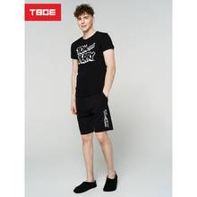 Пижама мужская TBOE 100% Хлопок черный 80049