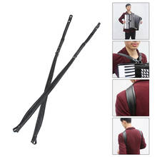 Correas de hombro para acordeón, instrumentos musicales, equipo de cuero, accesorios impermeables, suministros portátiles, cinturón de acordeón, 2 uds. 2024 - compra barato