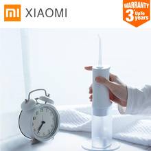 Xiaomi mijia meo701 irrigador oral portátil, para os dentes, limpador dental de água bucal, waterpulse 200ml 1400/min 2024 - compre barato