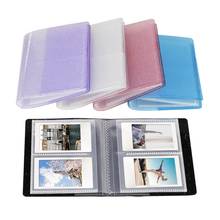 64 Pockets 3 Inch Quicksand Photo Album Mini Instant Picture Case Storage Organizer for Mini 11/9/8/8+ 7S 7C 2024 - buy cheap