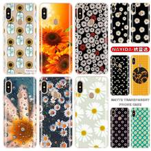 Silicone Case For Xiaomi Redmi 10 9a 7a 8a Note 10 9 8 7 Pro Max 10s 9s 8T Prime 9at 5G Fashion Cover Cute Summer Daisy Fundas 2024 - buy cheap