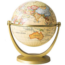 Americano retro versão inglês universal globo mapas do mundo criativo estudante presentes decoração estudo desktop casa acessórios 2024 - compre barato