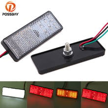 POSSBAY 1 Pair Universal LED Reflector Rear Tail Brake Stop Light for Jeep SUV Auto Truck Trailer Motorcycle Auxiliary Lights 2024 - buy cheap