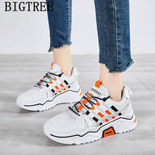 Zapatillas de plataforma transpirables para mujer, Tenis femeninos de diseño, color blanco, para verano, 2021 2024 - compra barato