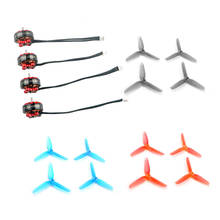 Motor sin escobillas Happymodel EX1203 1203 6200KV 2-3S + 2,5 pulgadas 65mm PC Hélice para palillo de dientes Larva X HD DIY FPV Drone Kit 2024 - compra barato