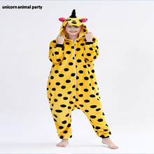 Kigurumi Onesies unicorn men women Cosplay halloween Christmas Party Pyjamas costumes carnival costume Sleepwear Jumpsuit 2024 - buy cheap