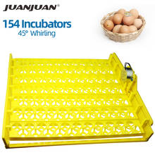 Chocadeira automática para ovos, 154 ovos, incubadora, chocadeira para aves, fazenda, aves domésticas, dispositivo de incubação, 30% de desconto 2024 - compre barato