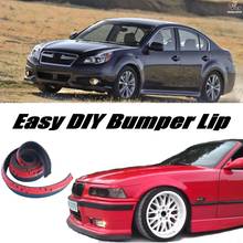 Дефлектор губ для бампера, губы для Subaru Legacy / Liberty/B4, передняя юбка спойлера для тюнинга автомобиля/комплекта кузова/полосы 2024 - купить недорого