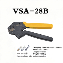 VSA-28B Mini Crimping Tools Alicate de friso braçadeira ferramentas terminais crimper kit 2024 - buy cheap