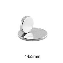 5~150pcs 14x3 mm Rare Earth Magnet Disc 14x3mm Fridge Round Magnets strong 14mm x 3mm Permanent Neodymium Magnet 14*3 mm N35 2022 - buy cheap