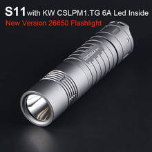 Powerful Flashlight Convoy S11 with KW CSLPM1.TG 6A Linterna Led Torch 26650 Flash Light Camping Fishing Latarka Work Light 2024 - buy cheap