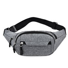 Chest Bag Leisure Canvas Waist Packs Outdoor Sports Shoulder Bag Slung Fanny Pack Multifunction Belt Bag Unisex Money Pouch 2024 - buy cheap
