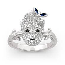 Женское кольцо с фианитом, обручальное кольцо в виде листьев, ювелирное изделие в стиле бохо, подарочное Ювелирное Украшение для годовщины 2024 - купить недорого