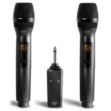 2 шт., беспроводные микрофоны K380S для караоке 2024 - купить недорого