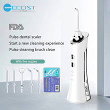 CCCIST Dental Oral Irrigator USB Portable Water Flosser For Teeth Irrigators Water Teeth Mouth Clean Oral Jet Nasal Cleaner 2024 - buy cheap