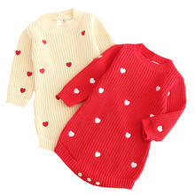 Mono de punto para bebés y niñas de invierno mameluco de algodón de manga larga ropa de Navidad para recién nacidos de algodón para bebés 2024 - compra barato