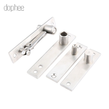 dophee 1set Pivot Door Hinge Heavy Duty Pivot Hinge for Wood Doors Shaft Stainless Steel Murphy Door Pivot Hing 2024 - buy cheap