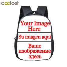 Customize Your Logo Image Kindergarten Backpack Unicorn Girls Boys School Bag Kids Book Bag Narwhal Schoolbags mochila infantil 2024 - buy cheap