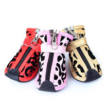 4pcs/set Dog Shoes Anti-slip Dog Boot Shoes Sneakers Waterproof Booties Puppy Winter Cat Shoes Pet Boot For Small Dogs Chihuahua 2024 - buy cheap