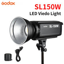 Nuevo LED Godox SL-150W 150Ws blanco versión 5600K continua luz LED de vídeo estudio lámpara Bowen montaje + Control remoto 2024 - compra barato