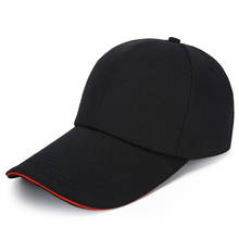 Boné unissex de beisebol, cor sólida, chapéu snapback ajustável de verão, chapéu feminino masculino casual, chapéu de viseira de sol 2024 - compre barato