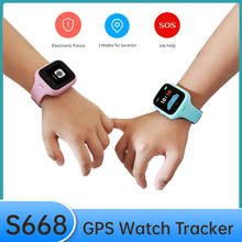 Anti Lost IPS Screen Child GPS Tracker Phone Baby Watch SOS Smart Monitoring Positioning IOS&Android Compatible 2024 - compre barato