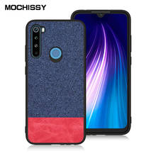 Funda trasera a prueba de golpes para teléfono Redmi Note 8, cubierta de tela de silicona suave con borde protector para Redmi Note 8, 8Pro 2024 - compra barato