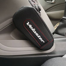 Rodillera de cuero de apoyo para los muslos, apoyabrazos de puerta de coche, almohadilla Interior, accesorios para Hyundai Veloster 2024 - compra barato