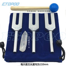 3pcs/set Aluminum Alloy Angel Crystal Tuning Fork 4096Hz/4160Hz/4225Hz Energy Purify The Mind Tuning Fork 2024 - buy cheap