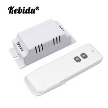 Kebidu 433MHz Wireless Universal Remote Control Switch AC 110V 220V 2CH RF Relay Receiver Transmitter For Garage Gate Control 2024 - buy cheap