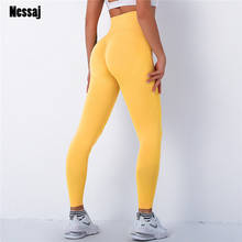 Nessaj Seamless Leggings Women Fitness Push Up Leggings Women High Waist Gym Running Pants Slim Seamless Leggings 10 Color 2024 - buy cheap