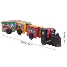 Retro Clockwork Wind Up Train Mechanical Metal Toy Children Educational Gifts 2024 - buy cheap
