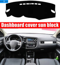 Evitar a luz do painel do carro instrumento almofada plataforma mesa capa tapetes para mitsubishi outlander 2013 2014 2015 2016 2017 2018 2024 - compre barato