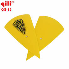 500pcs/lot Qili QG-36 DHL Plastic Small Scraper Car Film Tools Wiper Plate Glass Car Sticker Tools Film Scraper 2024 - buy cheap