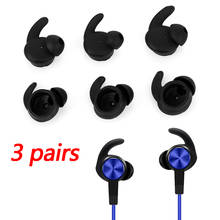 3 Pairs Earbuds Cover In-Ear Tips Silicone Skin Earpiece Ear Hook Buds Replacement for Huawei Honor xSport AM61 Bluetooth Heads 2024 - buy cheap