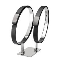 High quality Belt display racks Stainless Steel girdle Display holder desktop Leather belt/waistband stand rack 2024 - buy cheap