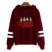 Sudadera con capucha de Stranger Things para hombre y mujer, prenda deportiva de manga larga con estampado, ropa de calle informal a la moda, gran oferta, 2019 2024 - compra barato