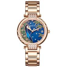 2020 Reef Tiger/RT Luxury Brand Automatic Day Date Watch  Rose Gold Waterproof Relogio Feminino RGA1587 2024 - buy cheap