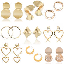 Fashion Statement Earrings Big Geometric earrings For Women Hanging Dangle Earrings Drop Earing Jewelry Wholesale tassel 2024 - buy cheap
