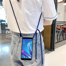 Мягкий чехол для мобильного телефона из ТПУ с ремешком на шее и шнуром для Sony Xperia 10 Plus Z1 Compact Z2 Z3 Mini Z4 Z5 Premium 2024 - купить недорого
