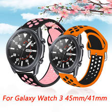Correa de reloj para Samsung Galaxy watch 3, Accesorios inteligentes de 41m/45mm, active 2gear S3Frontier, 20, 22mm 2024 - compra barato
